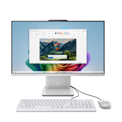 Lenovo All-In-One AIO-27AKP10 FullHD100Hz Ryzen5-220 16GB SSD512GB W11 CloudGrey 99%sRGB